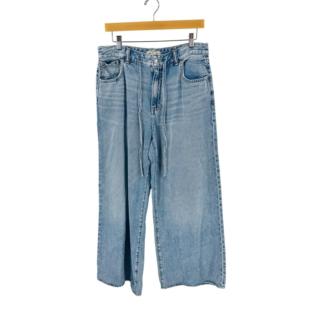 Madewell Light Blue Wide Leg Jeans